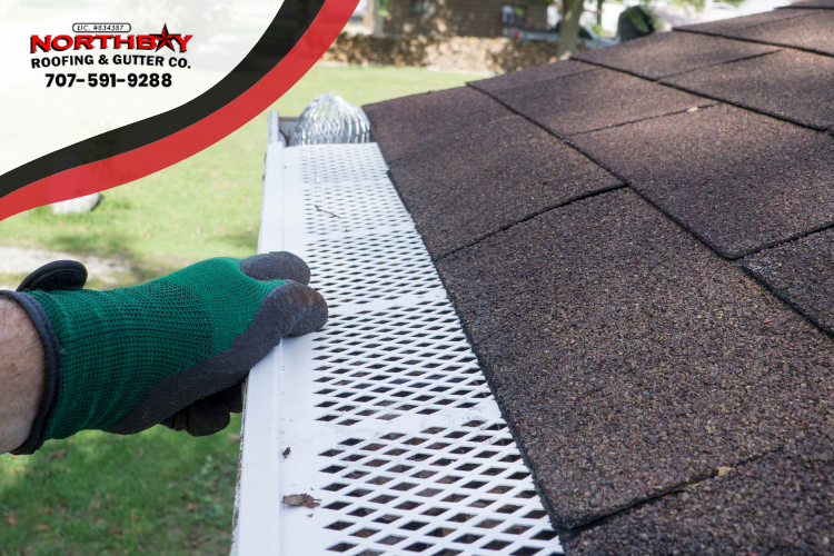 Gutter guard for Ukiah roof repair