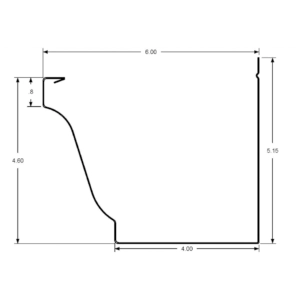 Northbay Roofing & Gutter Co. Seamless Gutter Illustration