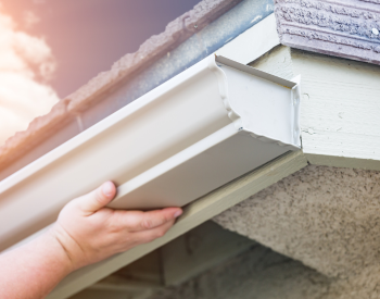 Professional gutter repair in Cloverdale ensuring home protection and effective water drainage