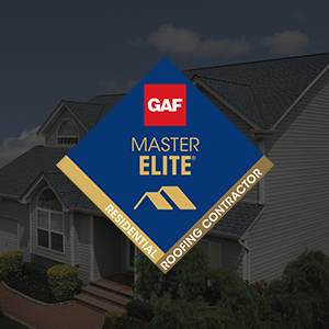 GAF Master Elite logo logo